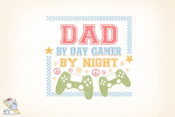 Dad by Day Gamer by Night: A Unique Digital Art Concept