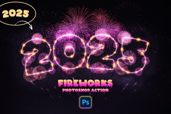 Enhance Your Designs with the Fireworks Photoshop Action