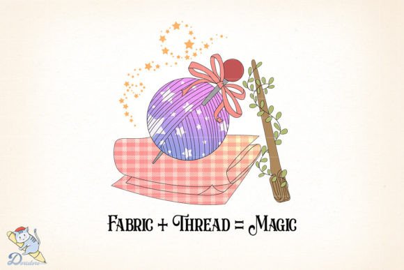 Fabric Thread Magic: Bringing Artistic Flair to Digital Design